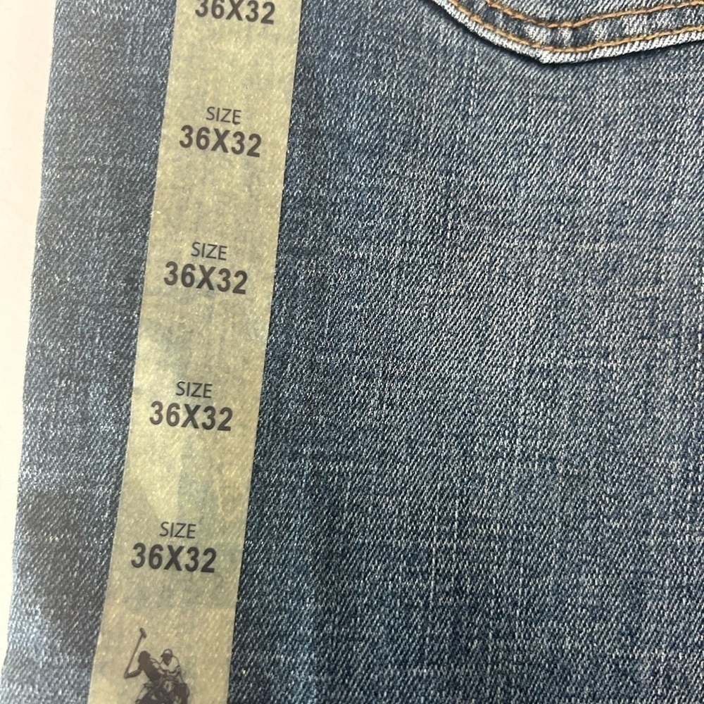 Men’s NWT US Polo Assn.Straight Leg Jeans Slim Fit - Picture 5 of 11